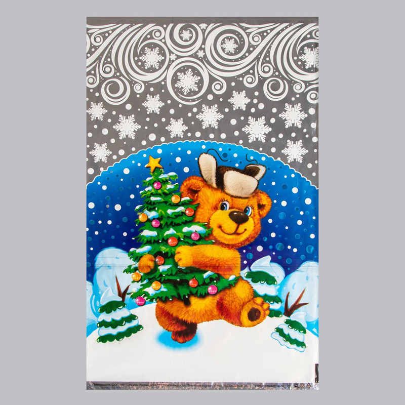 Пакет подарочный 'Лесник', 25х40 см