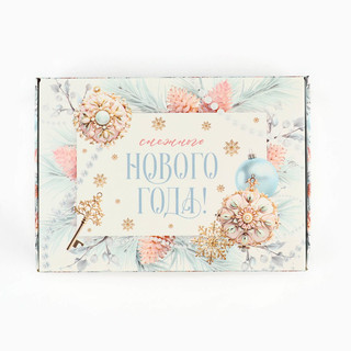 Коробка подарочная складная «Снежного Нового года», 14х10х5 см 3