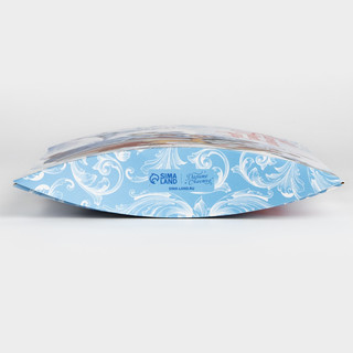 Коробка складная фигурная «Дед Мороз и Снегурочка», 26х19х4 см 4