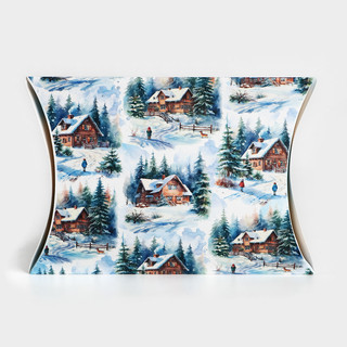 Коробка складная фигурная «Уютного нового года!», 19х14х4 см 3