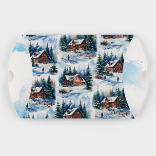 Коробка складная фигурная «Уютного нового года!», 19х14х4 см 6