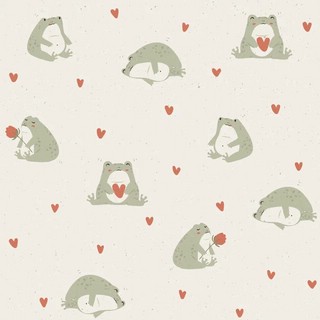 Бумага упаковочная Be Smart Forest (лягушка), 70х100 см