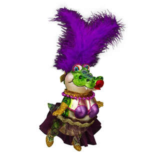 Елочная игрушка 'Кроко Карнавальный' 20 см, ErichKrause Decor