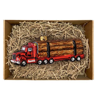 Елочная игрушка 'Лесовоз' 12 см, стекло, ErichKrause Decor 4