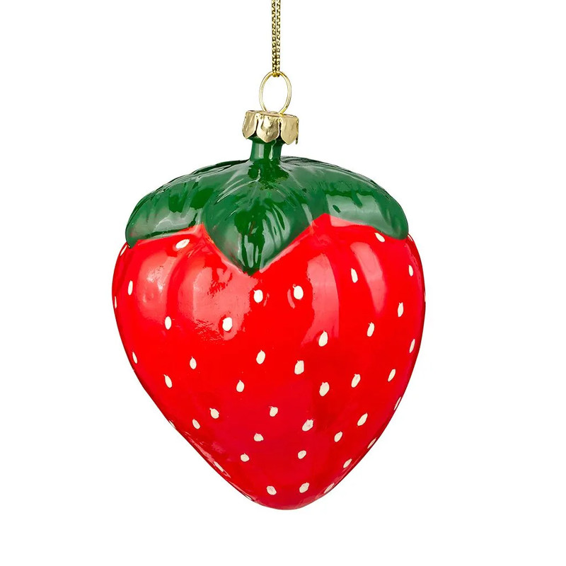 Елочная игрушка 'Клубника' 9 см, ErichKrause Decor