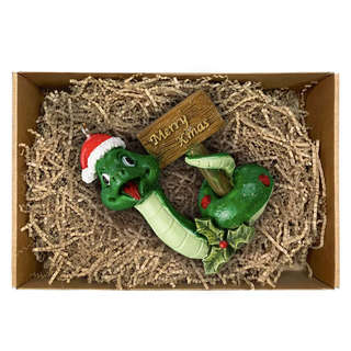 Елочная игрушка 'Змейка Merry Xmas' 6 см, ErichKrause Decor (символ года) 4