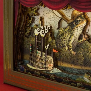 Пазл диорама 'Марк Твен' деревянные, 234 детали, DaVICI 7