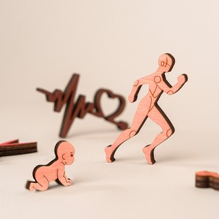 Пазлы 'Нейропазл, Сердце. Движение жизни' деревянные, 145 деталей, DaVICI 12