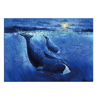 Деревянный пазл 'Гренландский кит', 150 деталей, Treearti 2