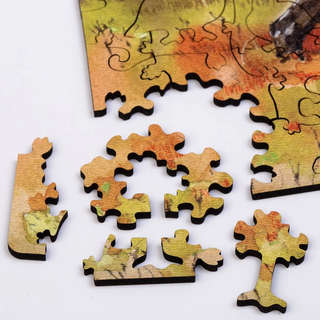 Деревянный пазл 'Дикий северный олень', 150 деталей, Treearti 8