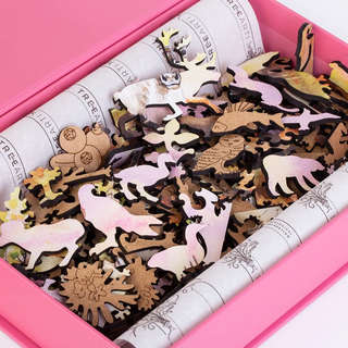 Деревянный пазл 'Дикий северный олень', 150 деталей, Treearti 9