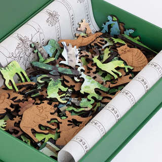 Деревянный пазл 'Зубр', 150 деталей, Treearti 9