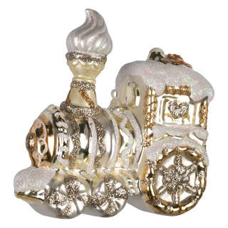 Елочное украшение 'Карамельный паровозик' 11.5 см, стекло, Ho...