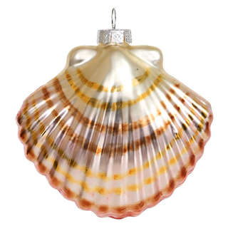 Елочное украшение 'Ракушка-жемчужница' 7.5 см, стекло, Holiday Classics 2