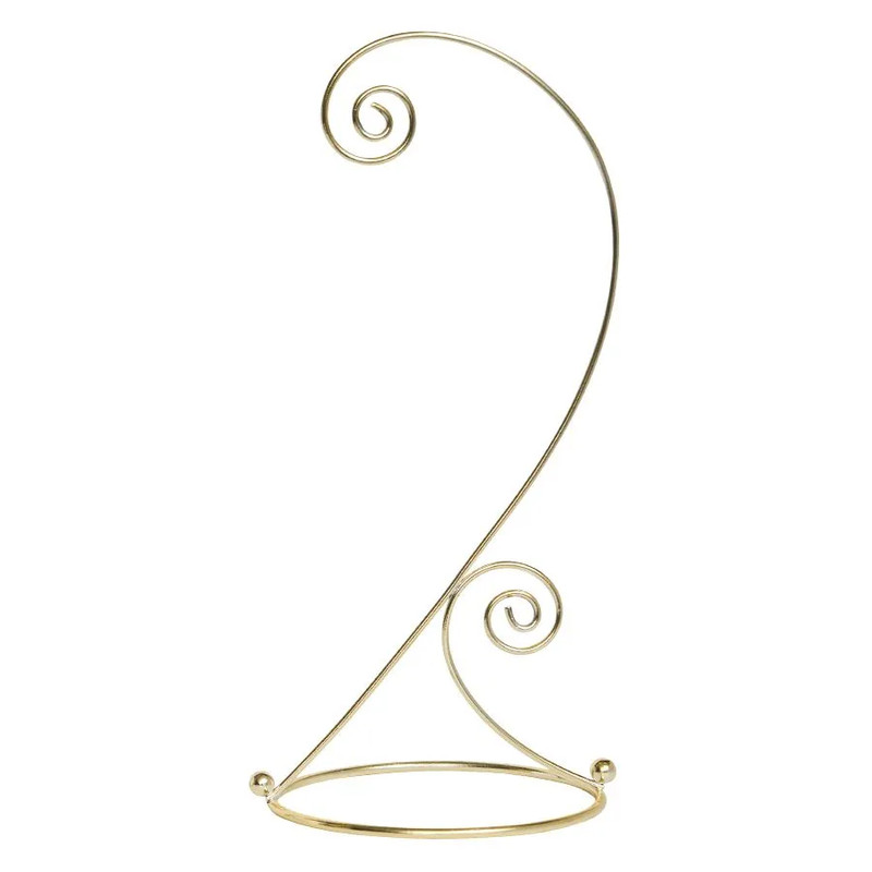 Подставка для новогодних украшений, металл, 30 см, золотистая, Holiday Classics