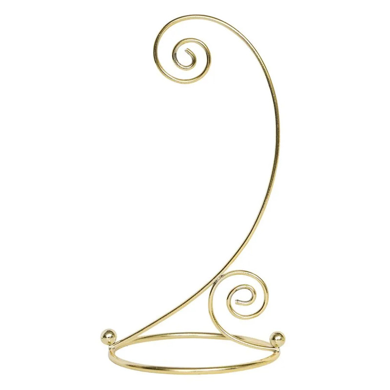 Подставка для новогодних украшений, металл, 20 см, золотистая, Holiday Classics