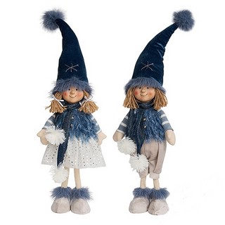 Кукла Герда / Кай, 60 см, текстиль, Holiday Classics. Цена за...