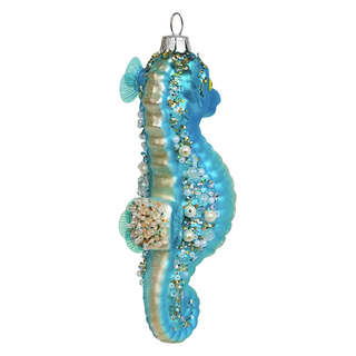Елочное украшение 'Австралийский морской конек' 12 см, стекло, Holiday Classics 2