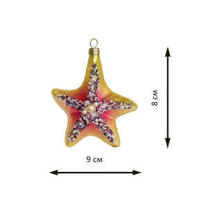 Елочное украшение 'Морская звезда Астер' Holiday Classics 2