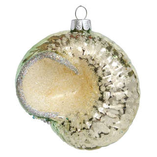 Елочное украшение 'Раковина-наутилус изумрудная' Holiday Classics 2