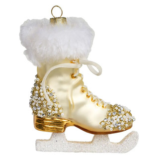 Елочное украшение 'Фигурный конек с бисером' стекло, Holiday Classics 2