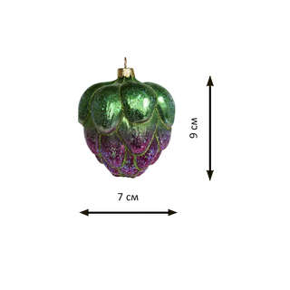 Елочное украшение 'Артишок' стекло, Holiday Classics 2