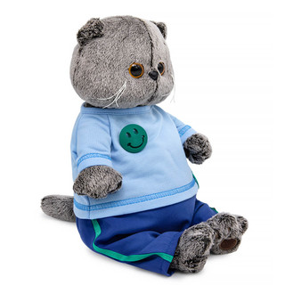 Басик в лонгсливе со смайликом, 19 см, BudiBasa 2