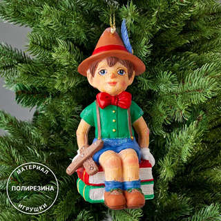 Елочная игрушка 'Пиноккио' 9 см, ErichKrause Decor 3