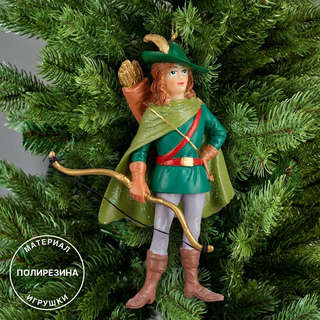 Елочная игрушка 'Робин Гуд' 11 см, ErichKrause Decor 3