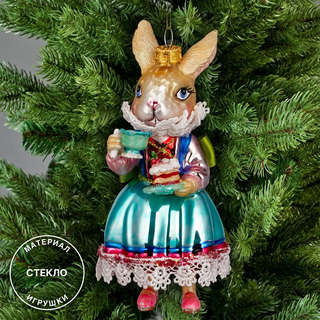 Елочная игрушка 'Сказочная зайчиха' 15 см, ErichKrause Decor 3