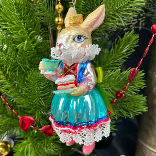 Елочная игрушка 'Сказочная зайчиха' 15 см, ErichKrause Decor 5