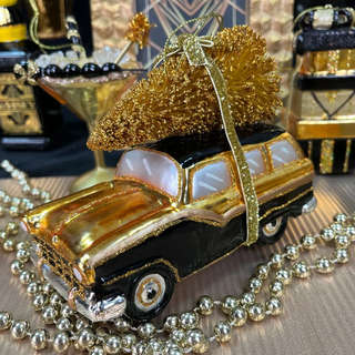 Елочная игрушка 'Праздник к нам приходит' (фура) 17 см, стекло, ErichKrause Decor 5