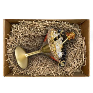 Елочная игрушка 'Мартини' 11 см, стекло, ErichKrause Decor 4