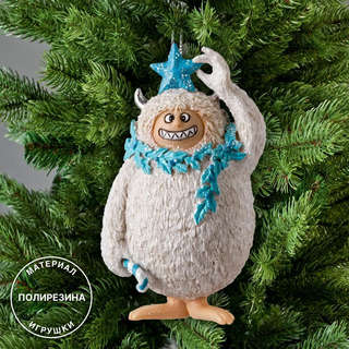 Елочная игрушка 'Снежный человек' 11 см, ErichKrause Decor 3