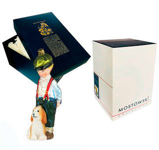 Ёлочная игрушка «В какой руке?», стекло, Komozja 2