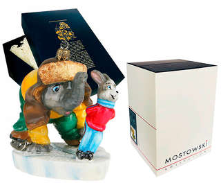 Елочная игрушка «Первая тренировка», стекло, Komozja 2