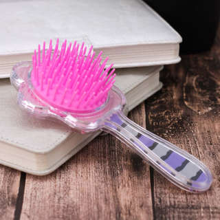 Расческа 'Большая кошачья лапа' розовая 2