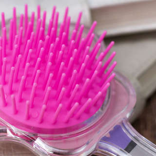 Расческа 'Большая кошачья лапа' розовая 4