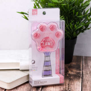 Расческа 'Большая кошачья лапа' розовая 5