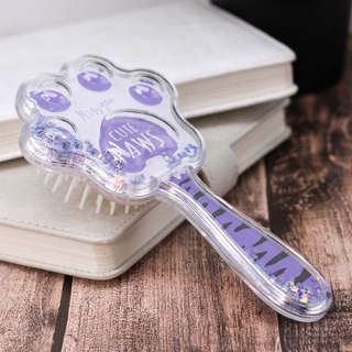 Расческа 'Большая кошачья лапа' белая 1