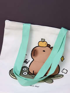 Сумка-шоппер 'Капибара 1' текстиль 3