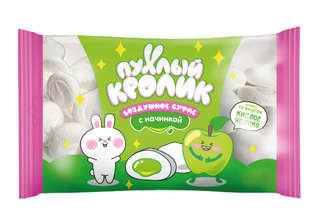 Суфле вздушное 'Пухлый кролик' маршмеллоу с начинкой, со вкус...