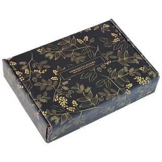 Коробка подарочная Be Smart June, 16х22х5 см, черная