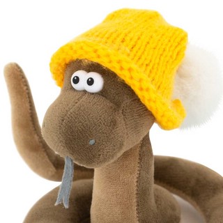 Змей Тотоша коричневый, 12 см, Orange Toys 4