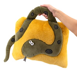 Подушка Змея Атилла желтая, 35 см, Символ года 2025, Orange Toys 4