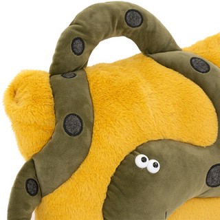 Подушка Змея Атилла желтая, 35 см, Символ года 2025, Orange Toys 6