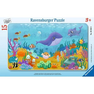 Пазл 'Подводный мир' 15 деталей, Ravensburger