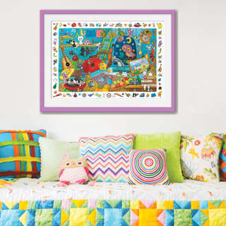 IQ Пазл Забавные зверушки, 60 элементов 7