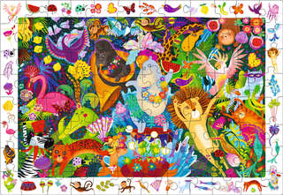 IQ Пазл: Весёлая вечеринка в джунглях, 96 элементов, 6+ 2