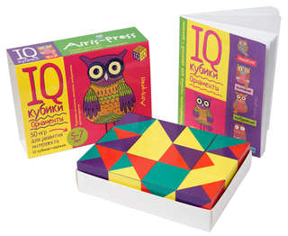 IQ-кубики, Орнаменты, 50 игр для развития интеллекта 2